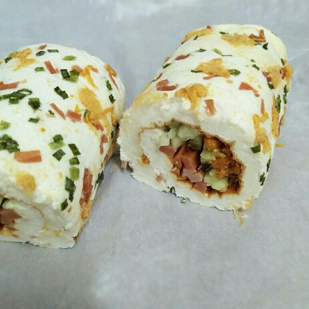 怎么卷都不裂的肉松蛋糕卷