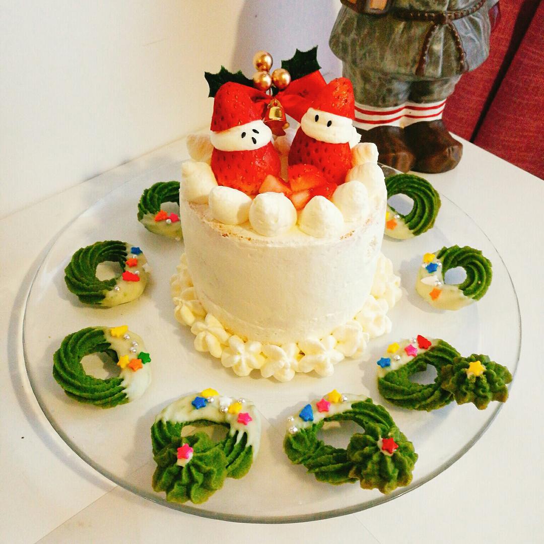 【圣诞】花环小曲奇 Christmas Wreath