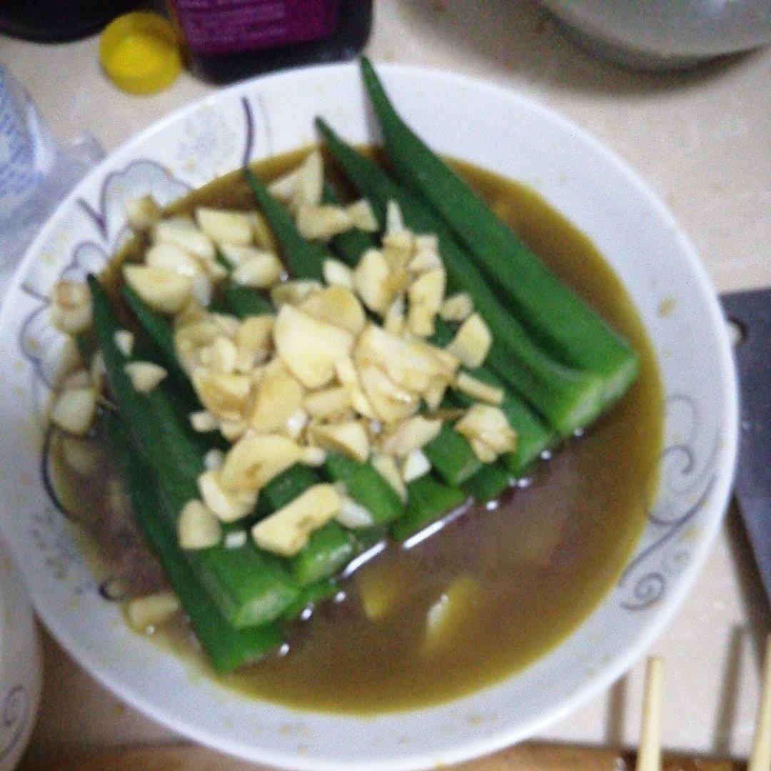 蒜蓉秋葵