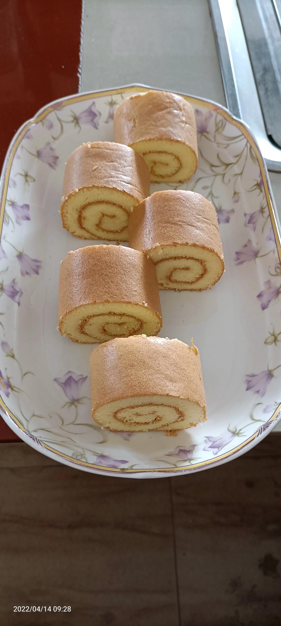 原味蛋糕卷
