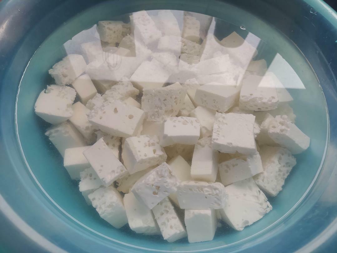 [小窍门]咸蛋白豆腐(一次性处理大量咸蛋白的方法)