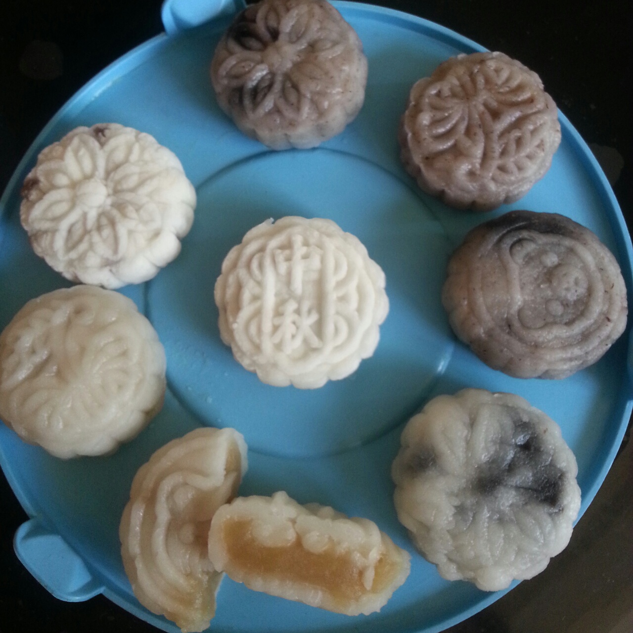 卡罗冰皮月饼