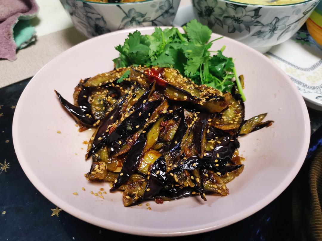 风味茄子酥脆不吸油的做法
