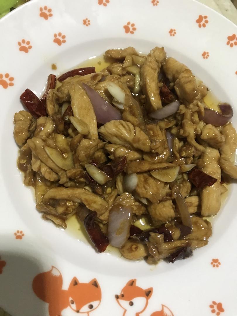 辣炒鸡胸肉，快手菜超下饭