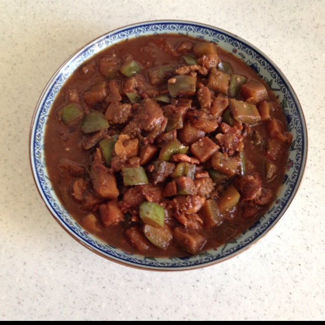 家常炒茄子