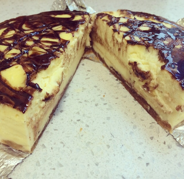 焦糖香蕉芝士蛋糕