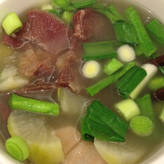萝卜牛肉汤