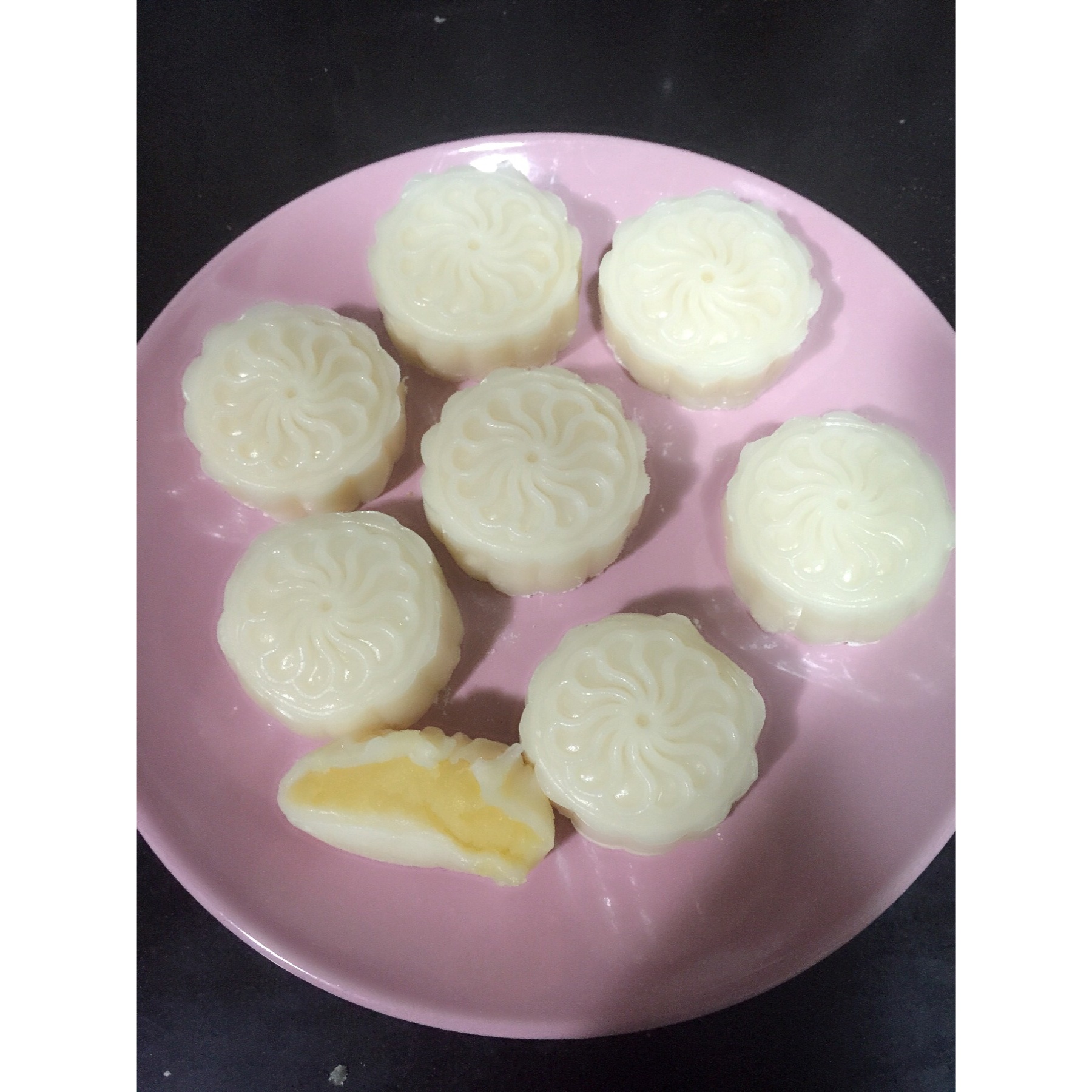 《Tinrry下午茶》冰皮月饼（奶黄馅）