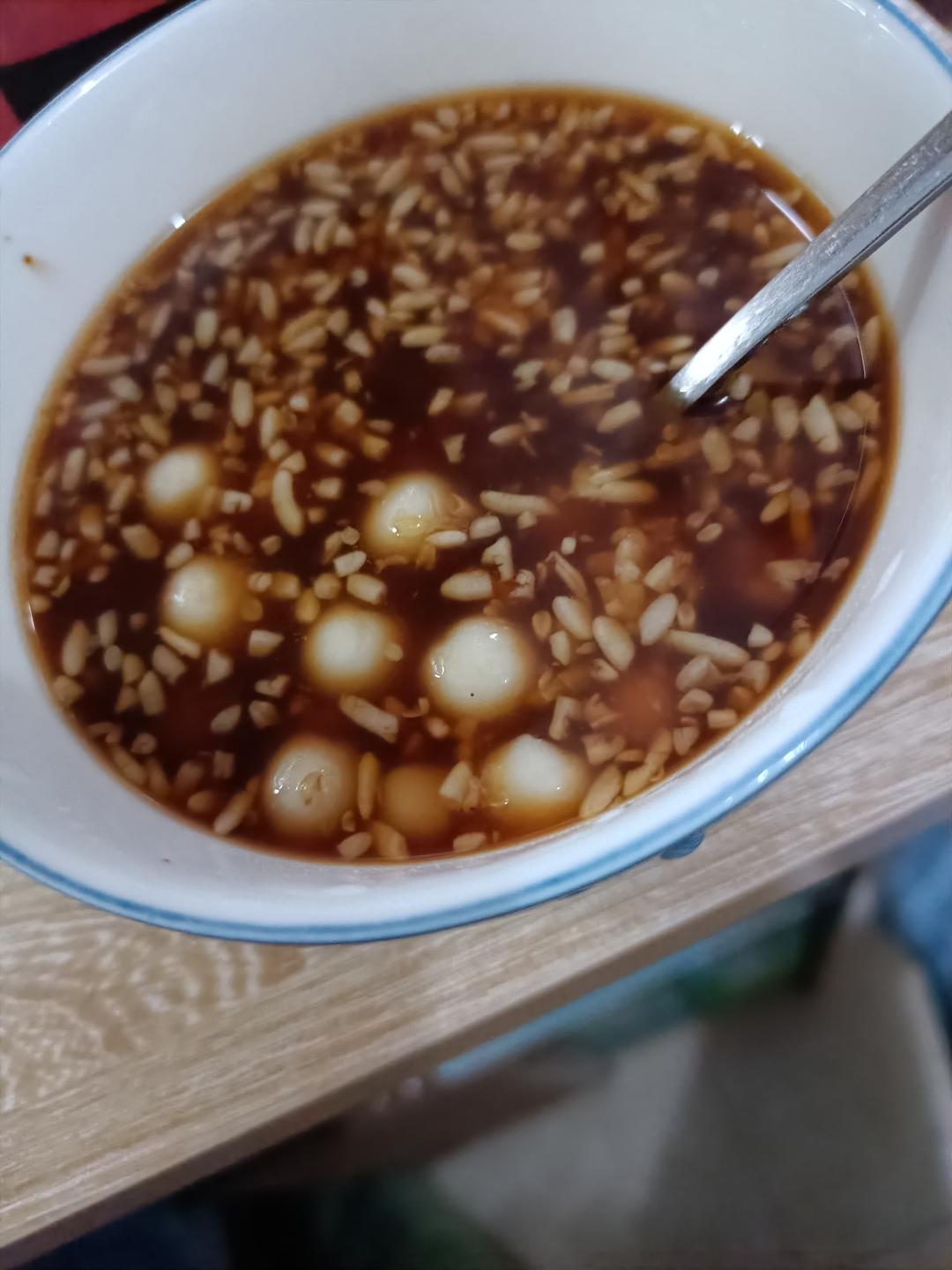 煮醪糟小汤圆/酒酿小圆子（速冻）