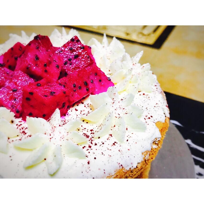 奶油蛋糕的戚风蛋糕坯（更新空气炸锅做法）