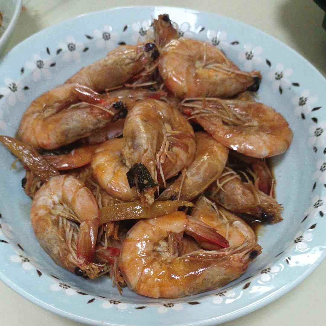 家庭版油焖大虾