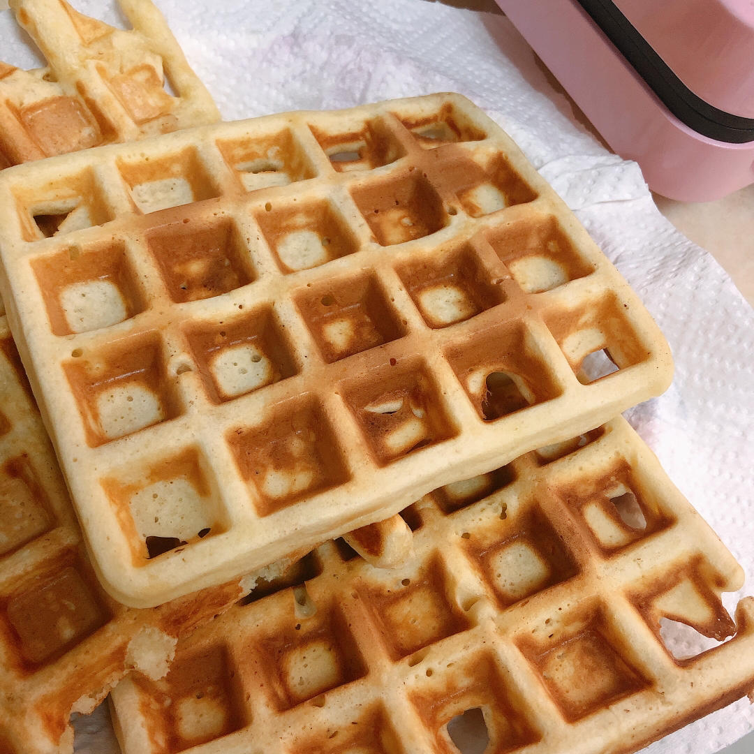 超简单的华夫饼