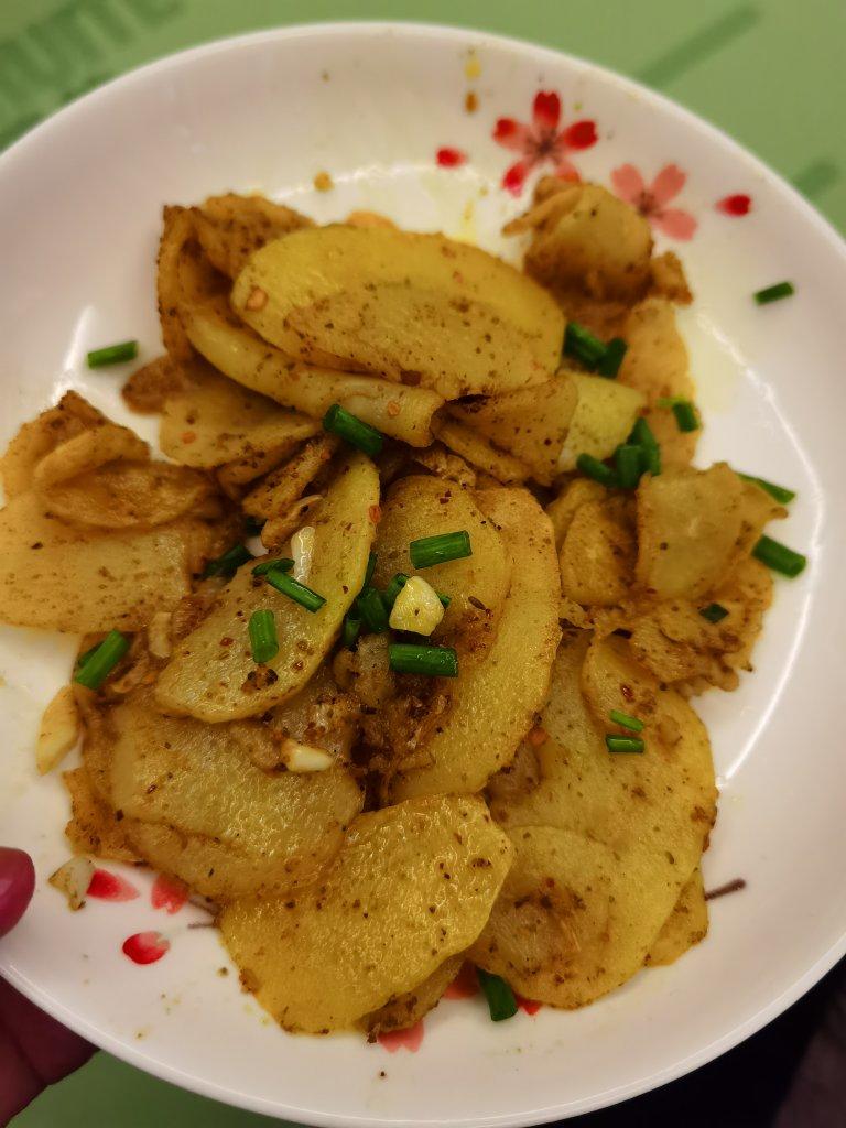 孜然土豆片