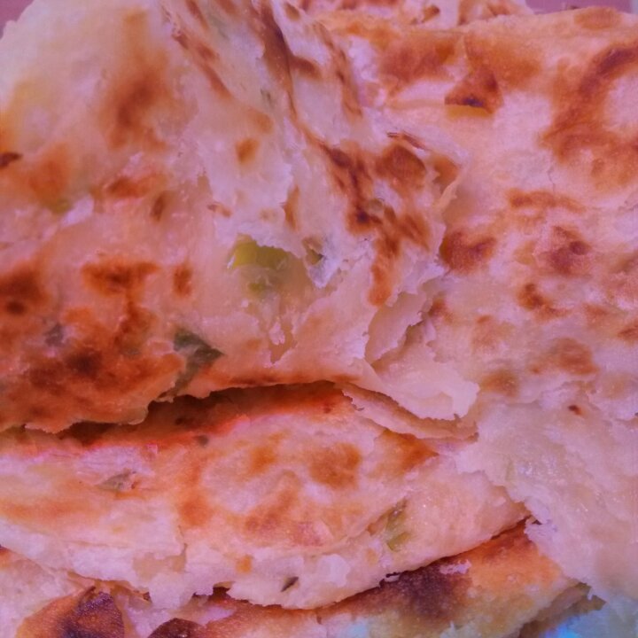 葱花油饼 Spring Onion Pancake