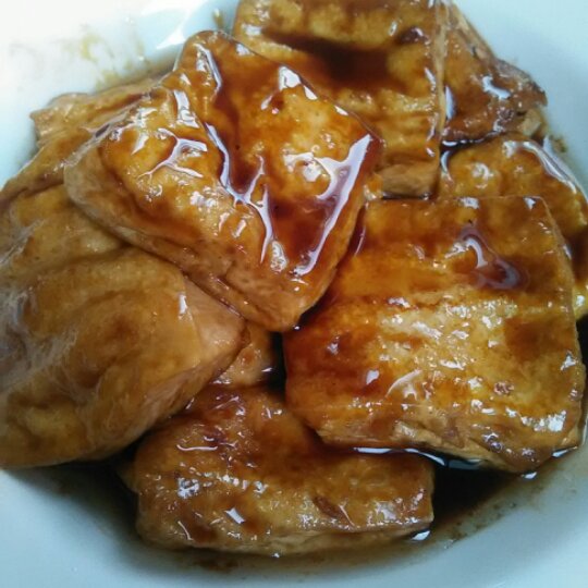 蚝油煎豆腐