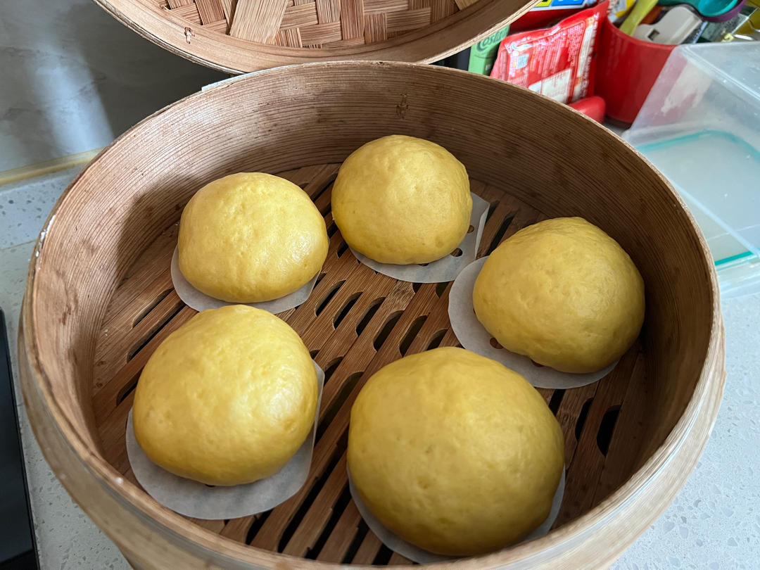 水光肌南瓜馒头