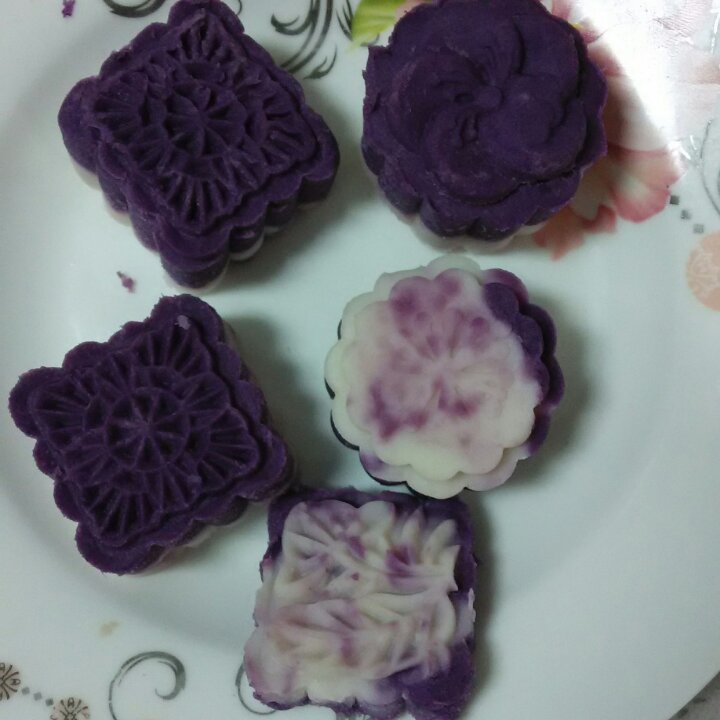 【快手辅食】紫薯山药糕（8m+）