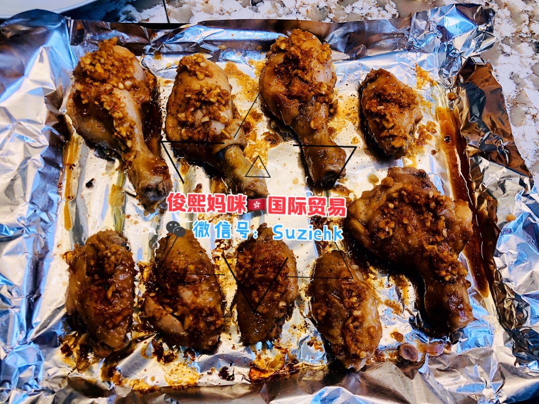 烤鸳鸯鸡中翅腿🍗的做法 步骤11