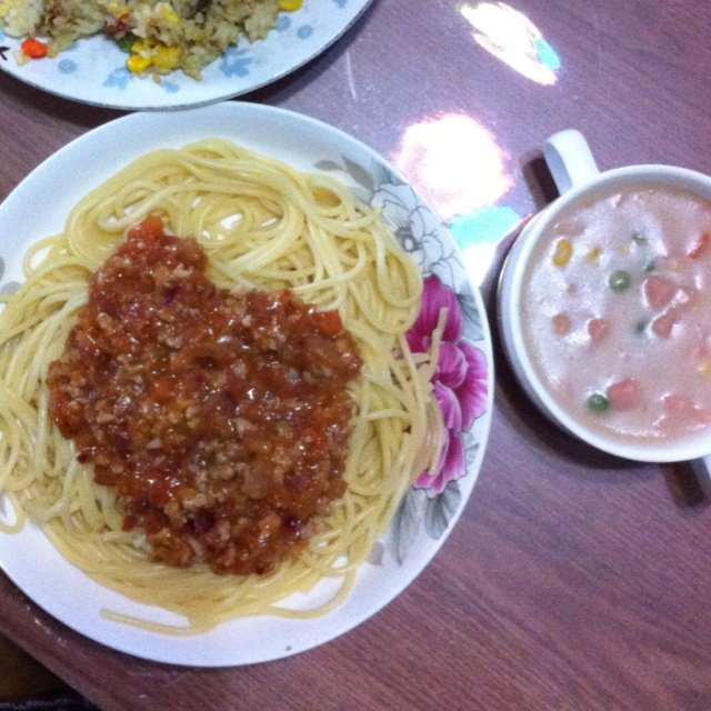 番茄肉酱意面
