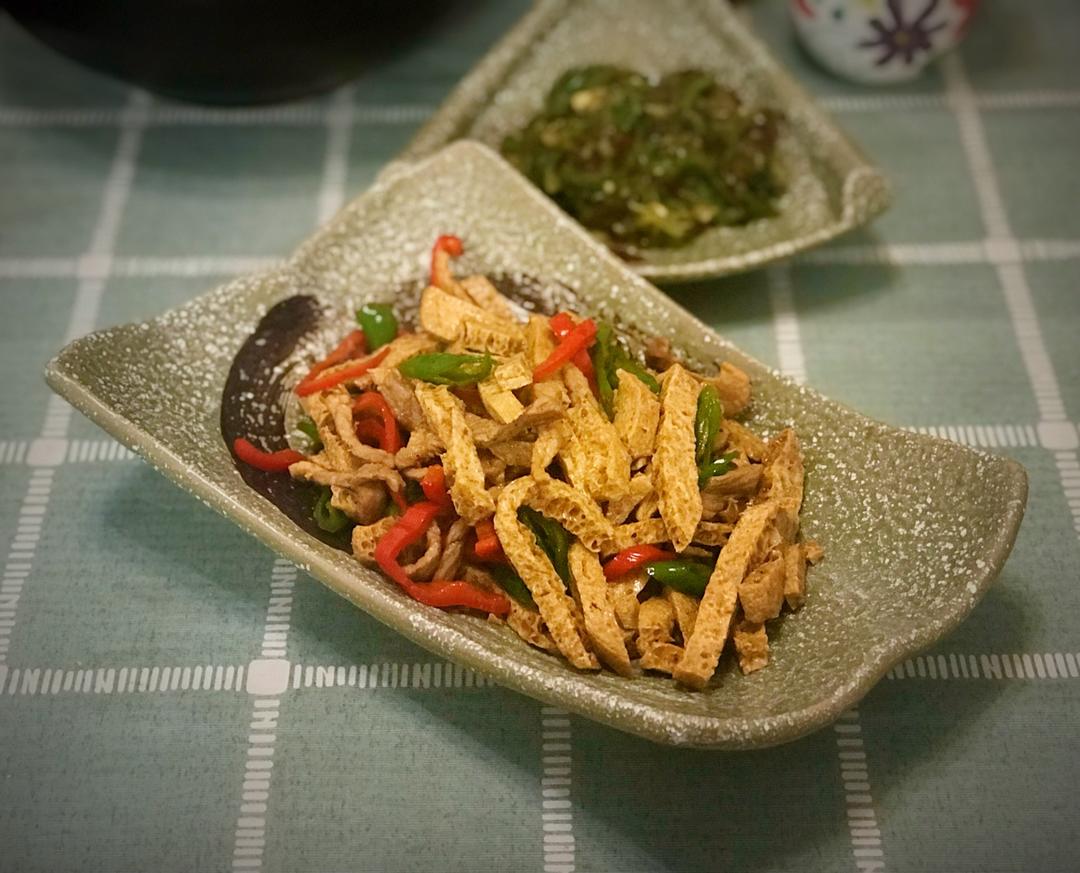陈庆洋is大洋做的家常炒脆豆腐