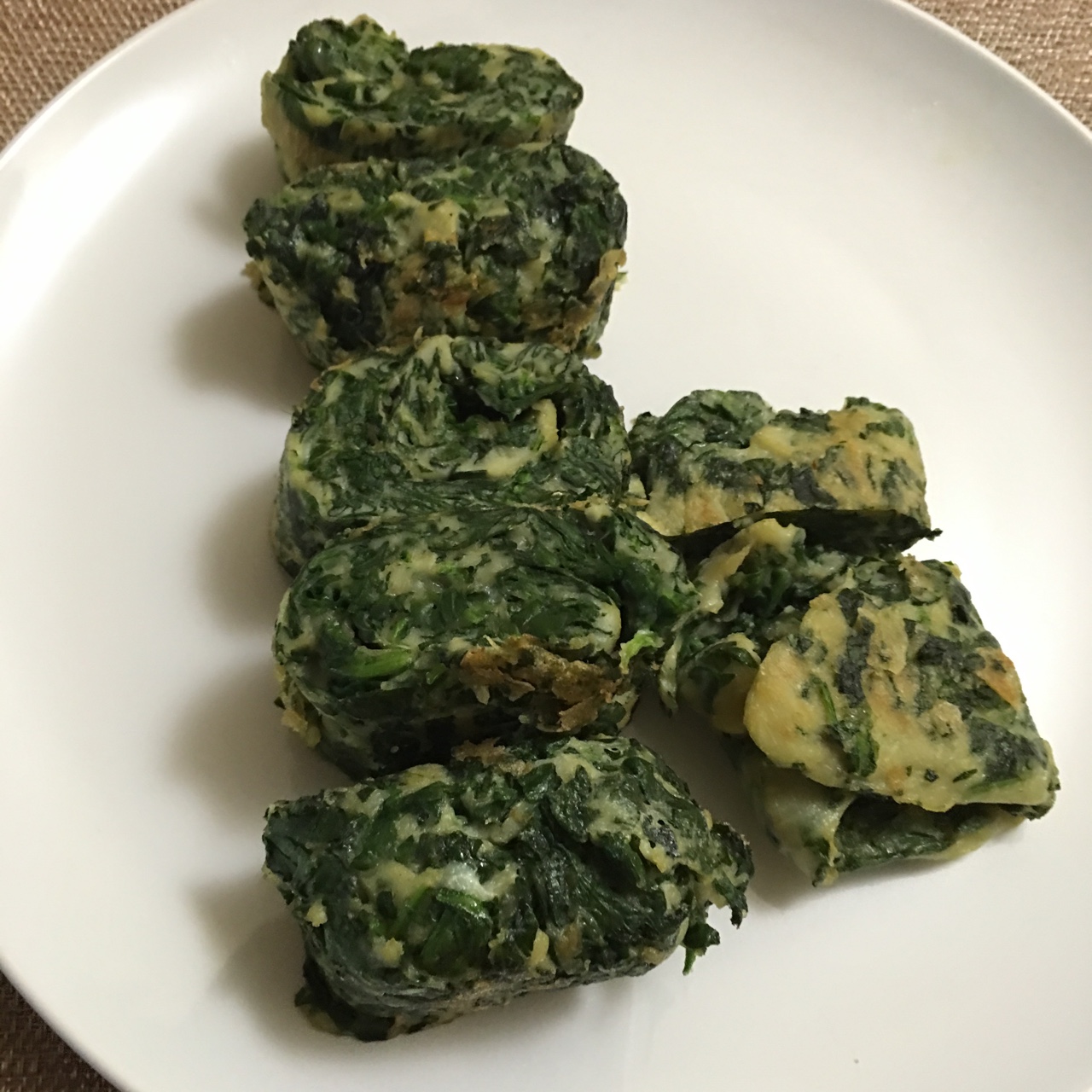 菠菜煎饼