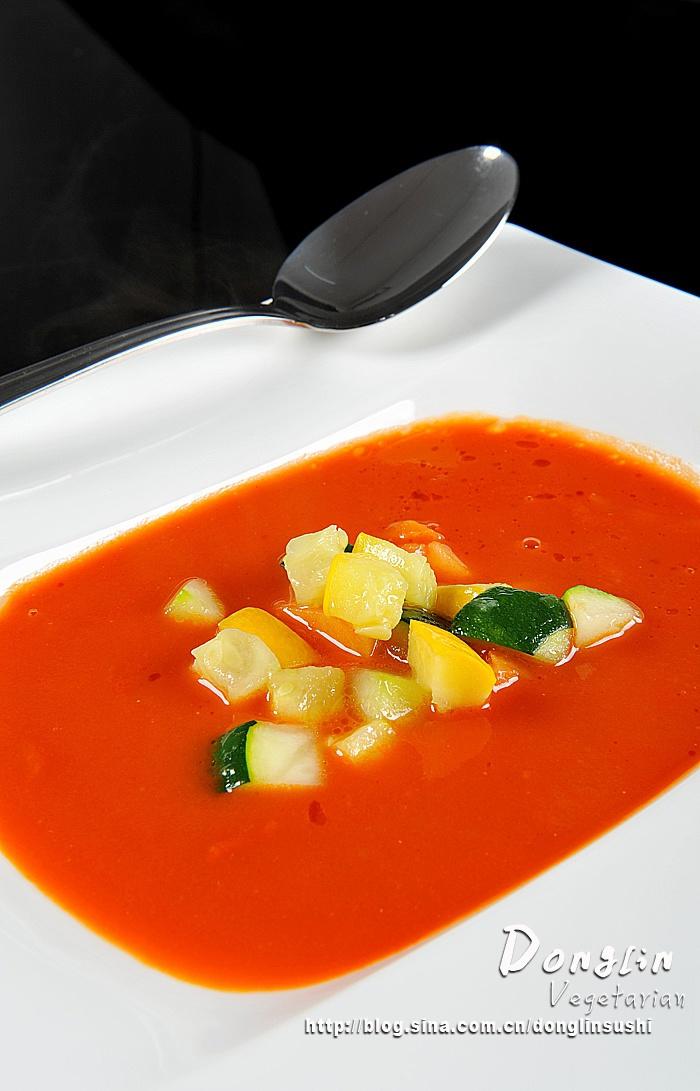意式西葫芦番茄汤的做法