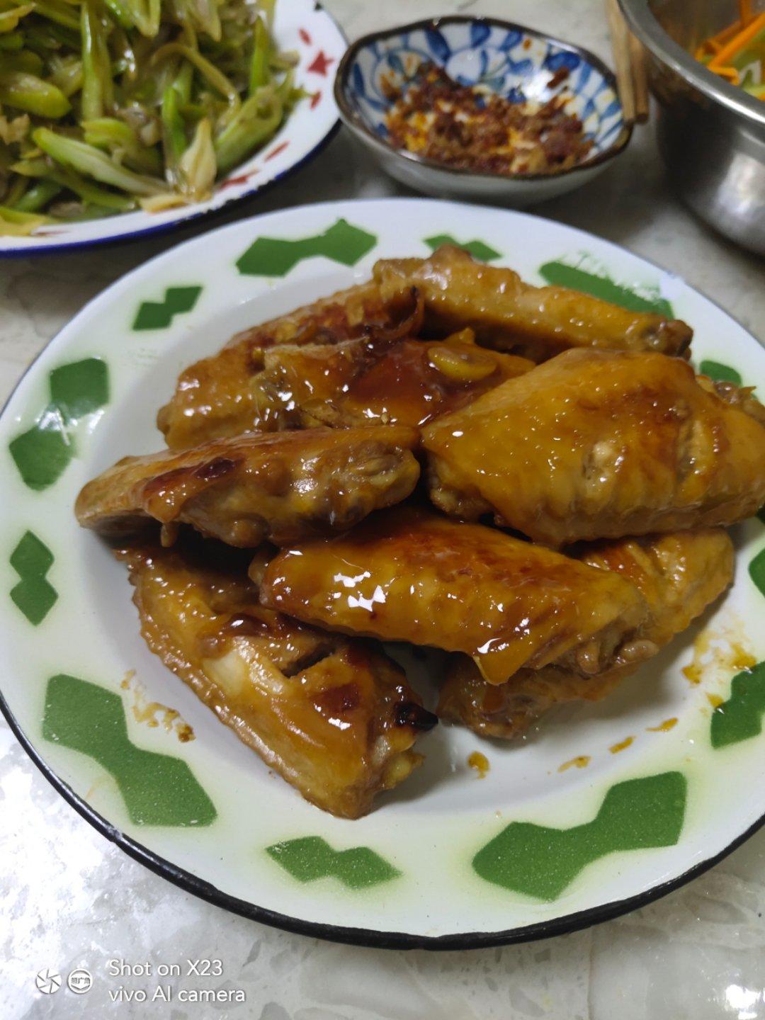 蜜汁鸡翅/蒜香蜜翅