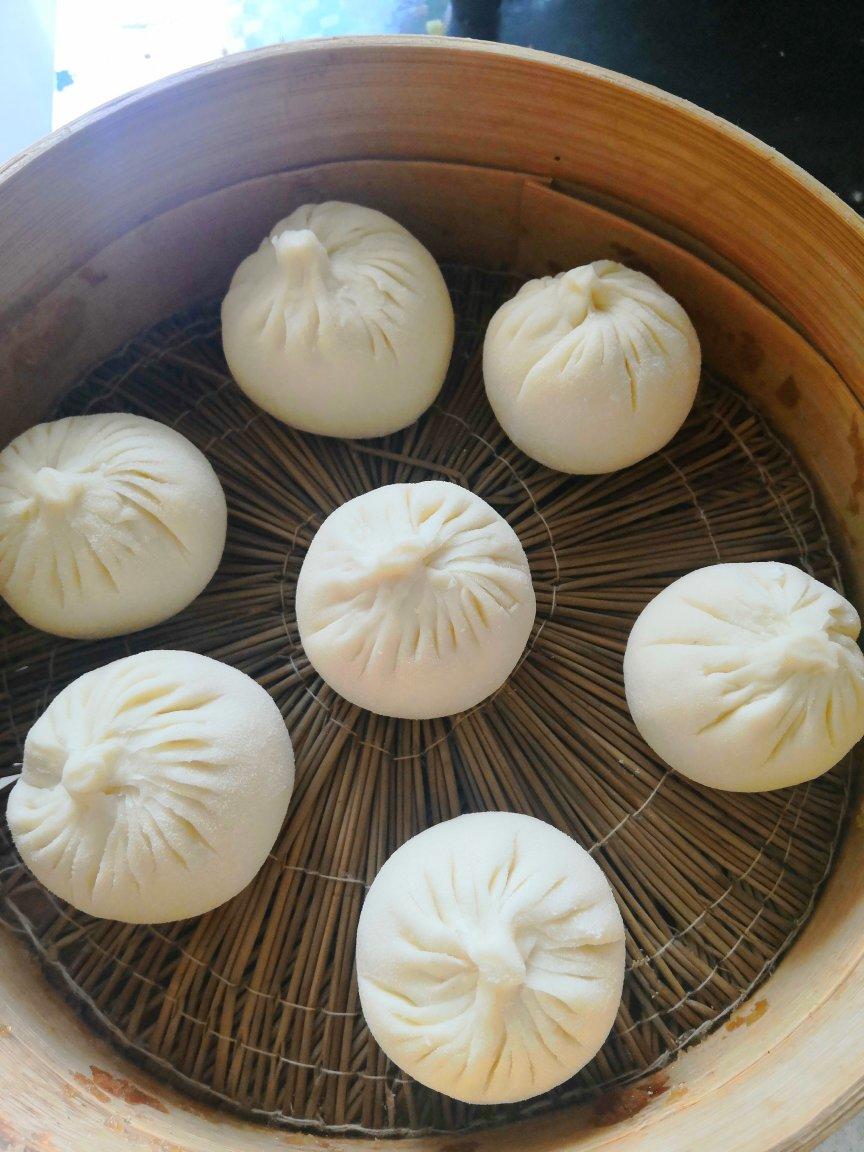 菠菜提褶包子（详细的视频）