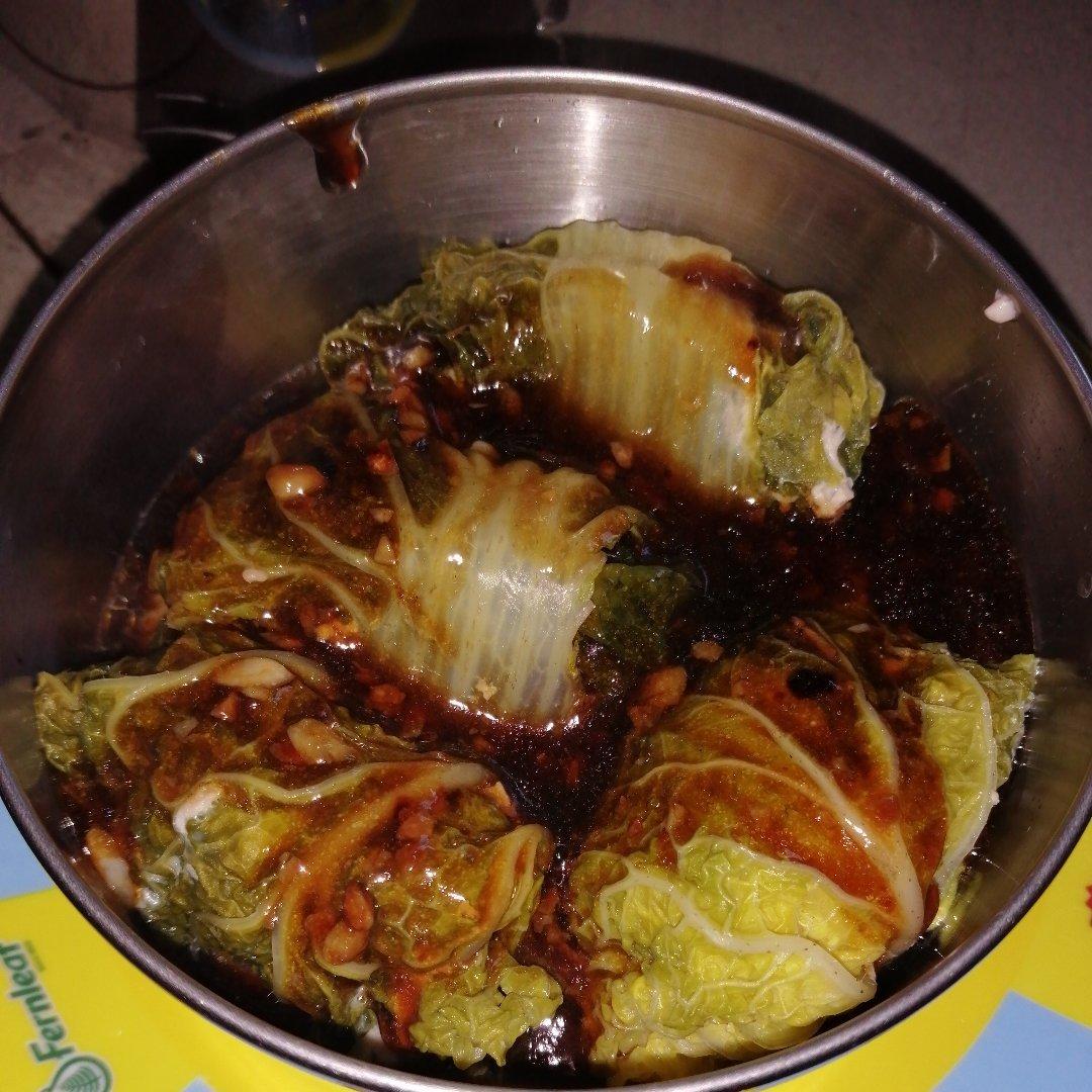 娃娃菜包肉