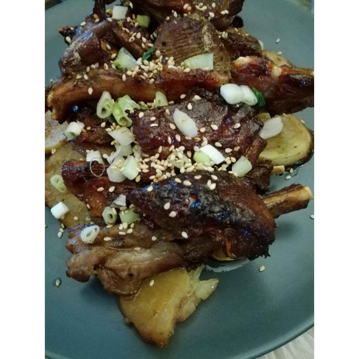 黑椒烤羊排