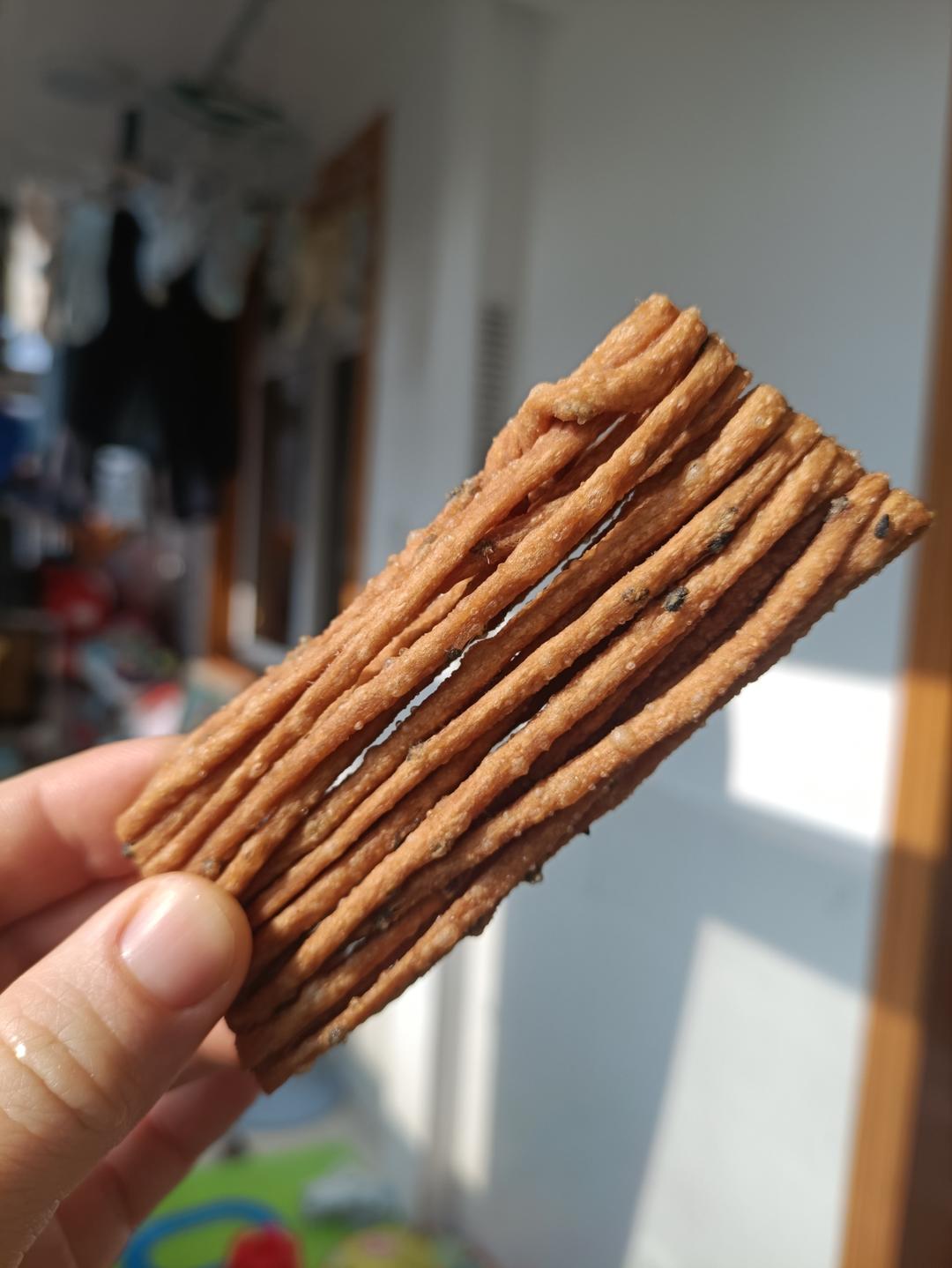 家庭版油炸小馓子（散子）