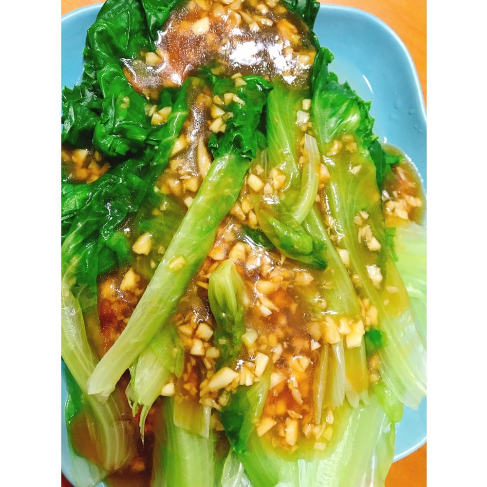 蒜香蚝油生菜