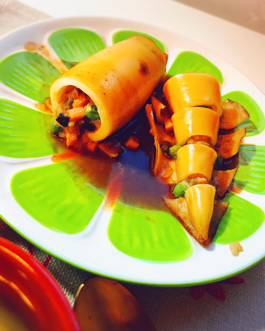 糯米鱿鱼卷