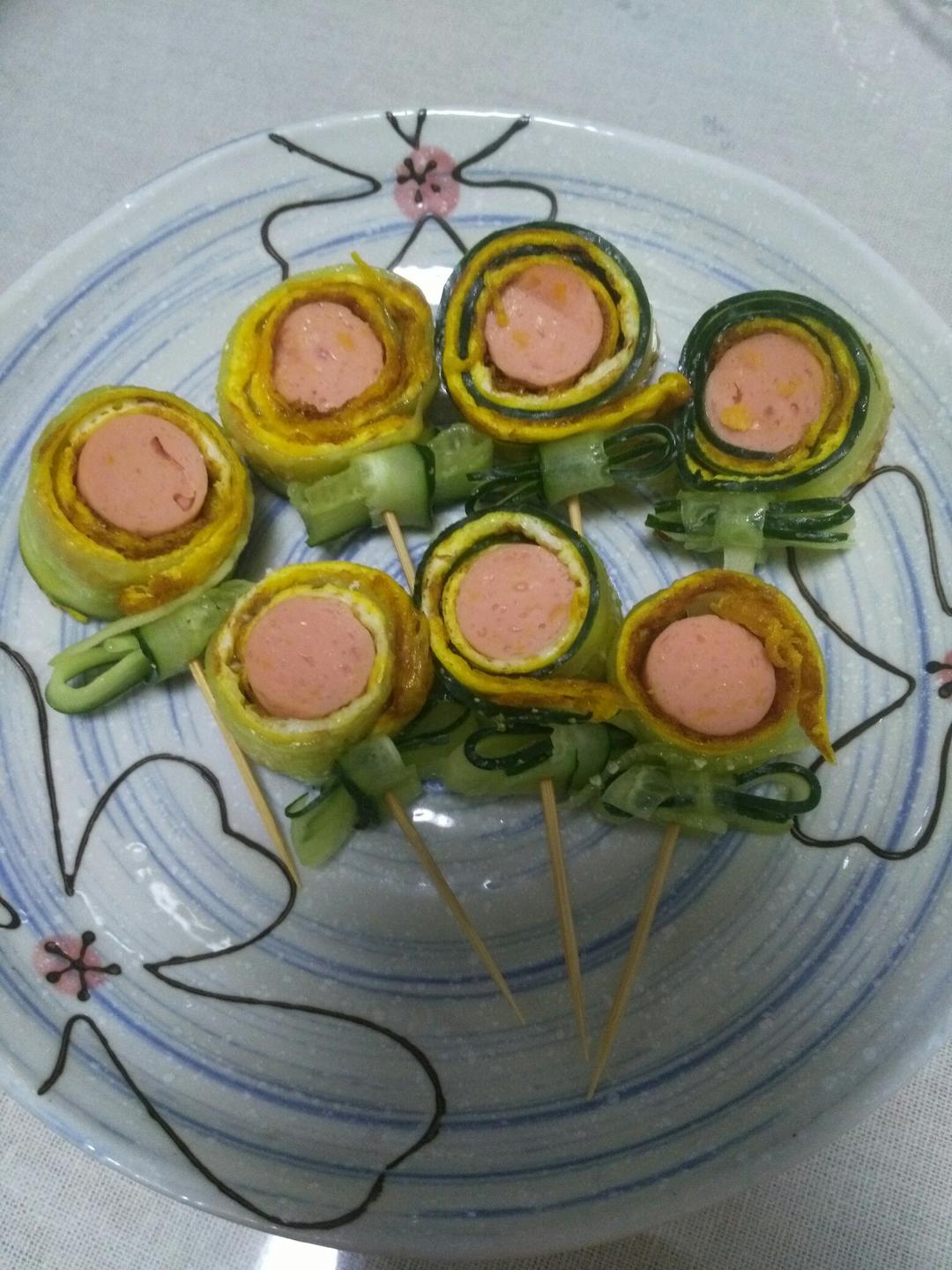 便当扮美神器——黄瓜棒棒糖