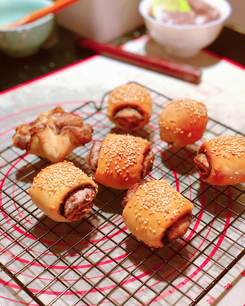 芝麻千层烧（空气炸锅版）