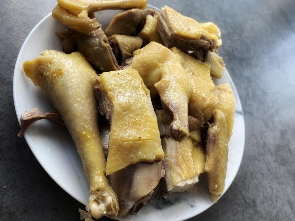 不用过冰水的白斩鸡