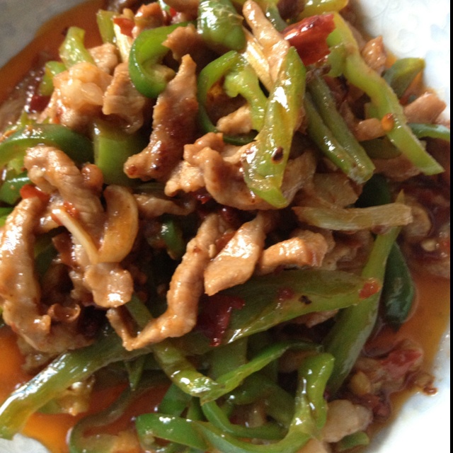 青椒肉丝