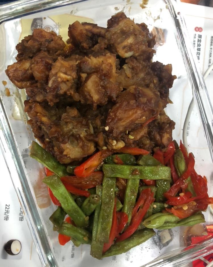 蒜香干煸四季豆