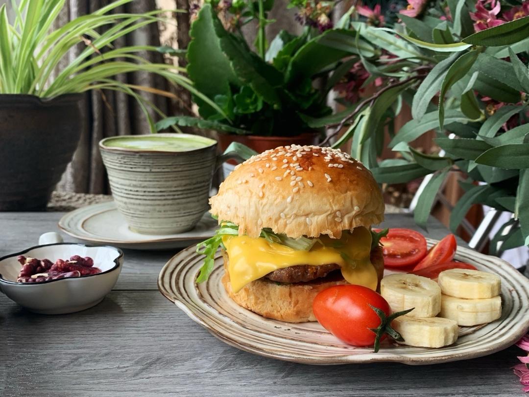 快手汉堡牛肉饼🍔