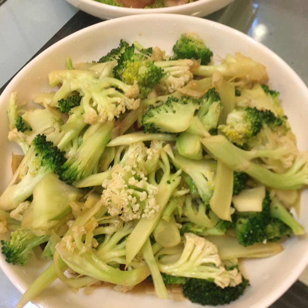 比肉还好吃的【炝炒花椰菜】