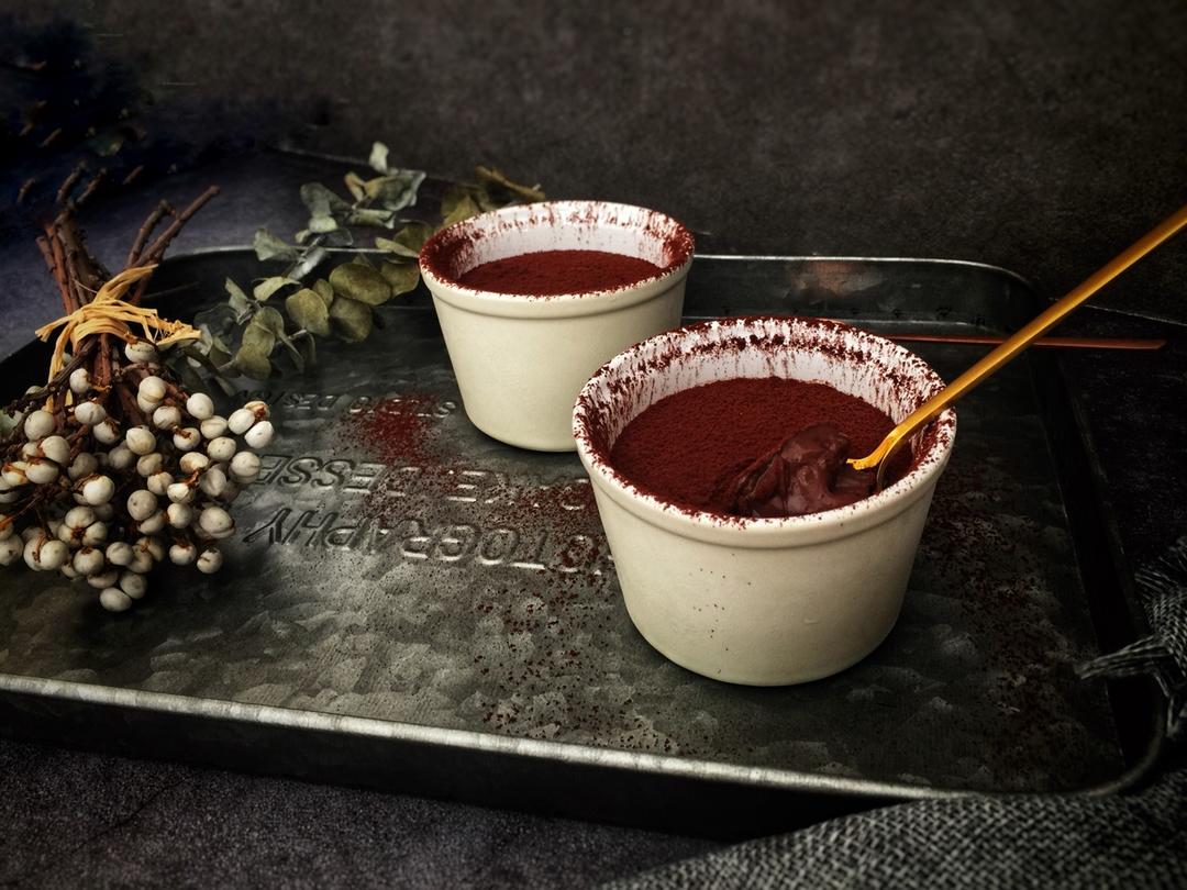 不要烤箱！不要电子秤！0难度超浓润巧克力布丁~