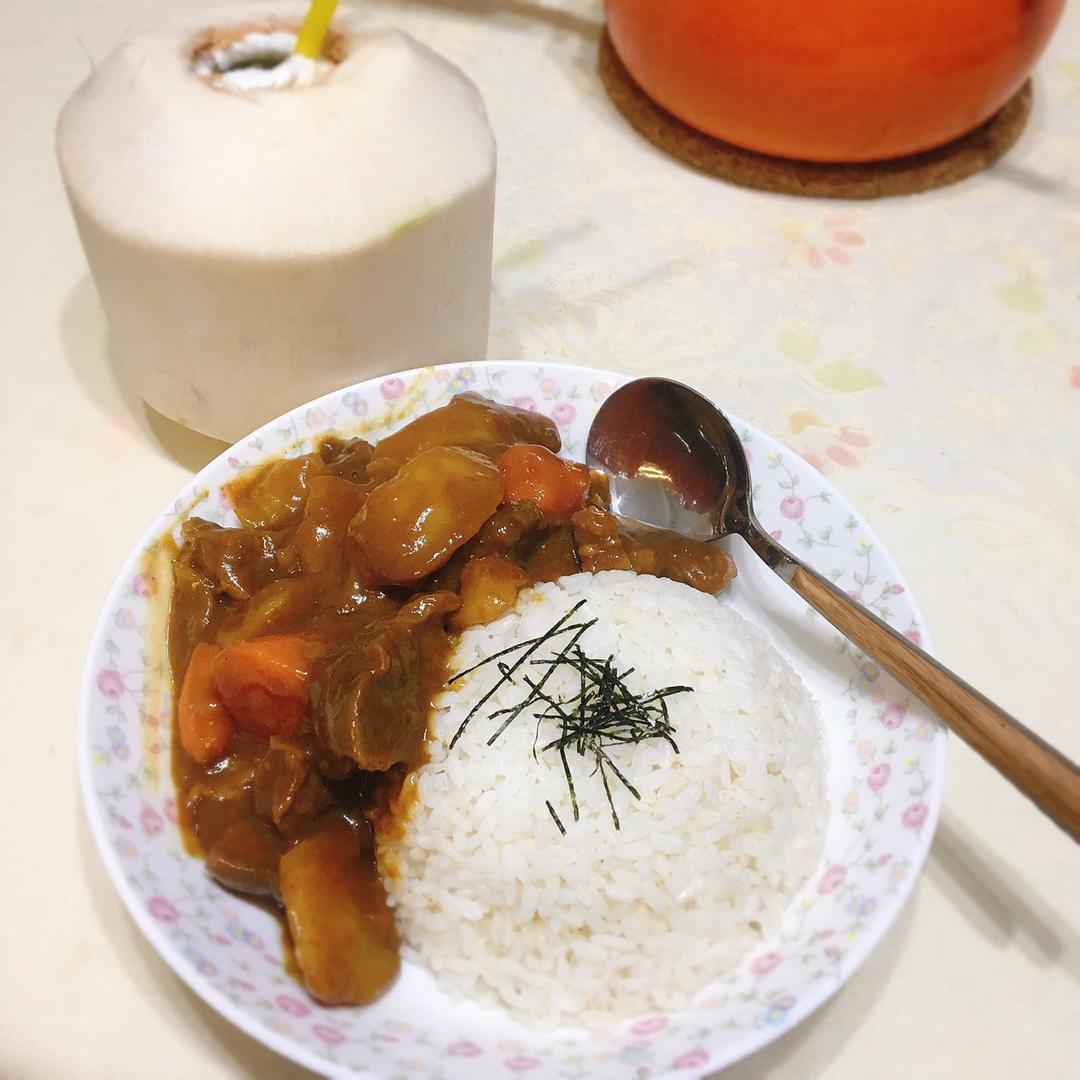 堂妈教你做咖喱牛肉饭