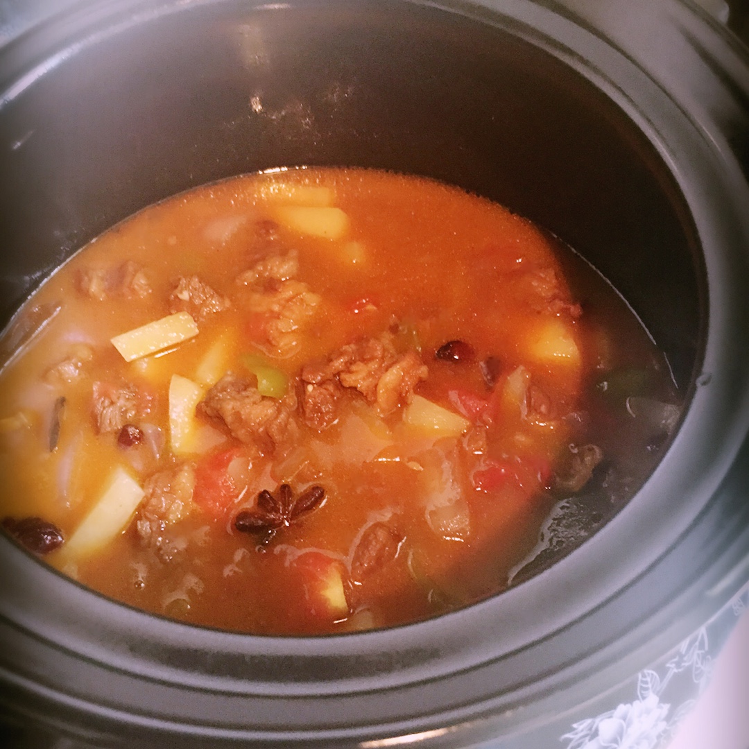 西红柿炖牛腩