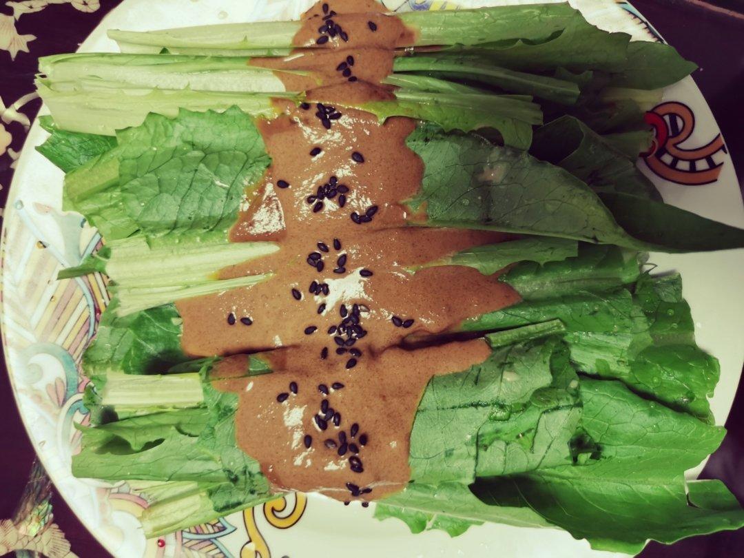 麻酱油麦菜