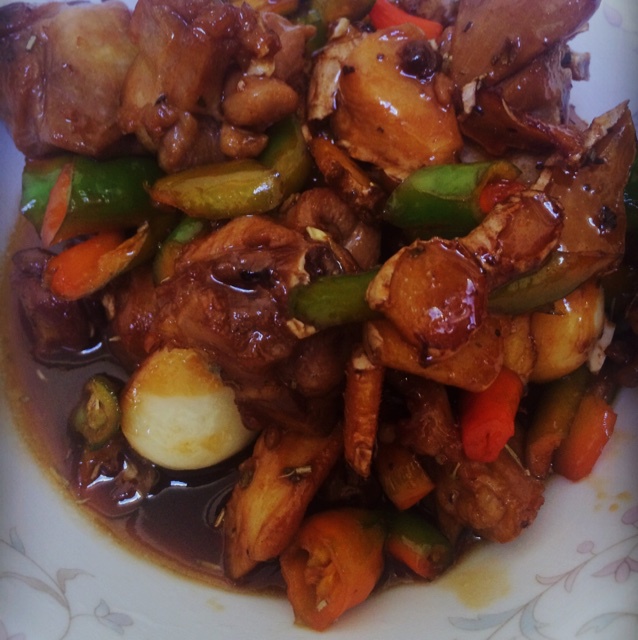 台式三杯鸡