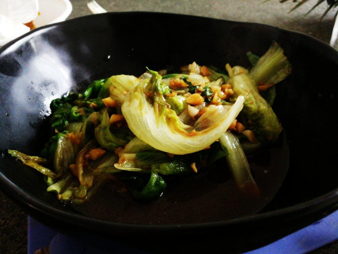 蚝油生菜（翠绿及摆盘秘诀）