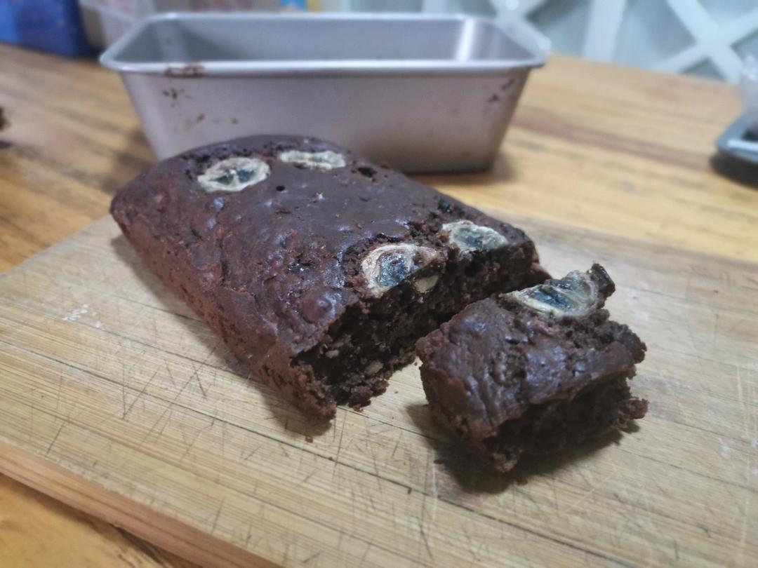 可能是最好吃的香蕉巧克力蛋糕