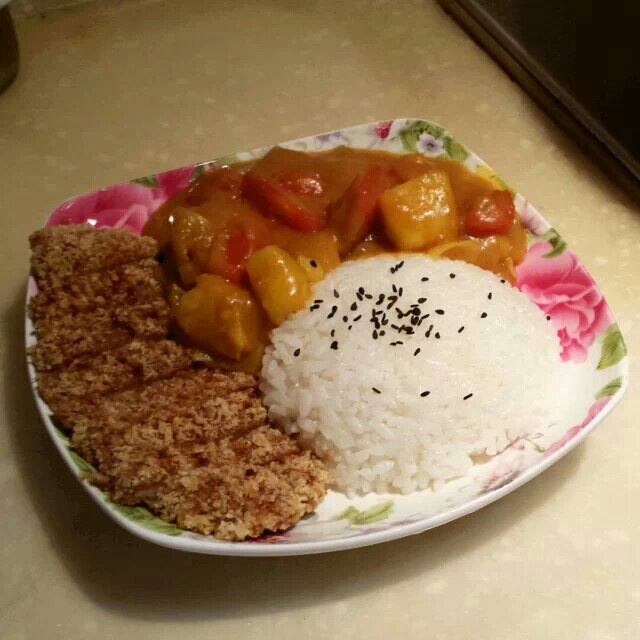 咖喱猪排饭