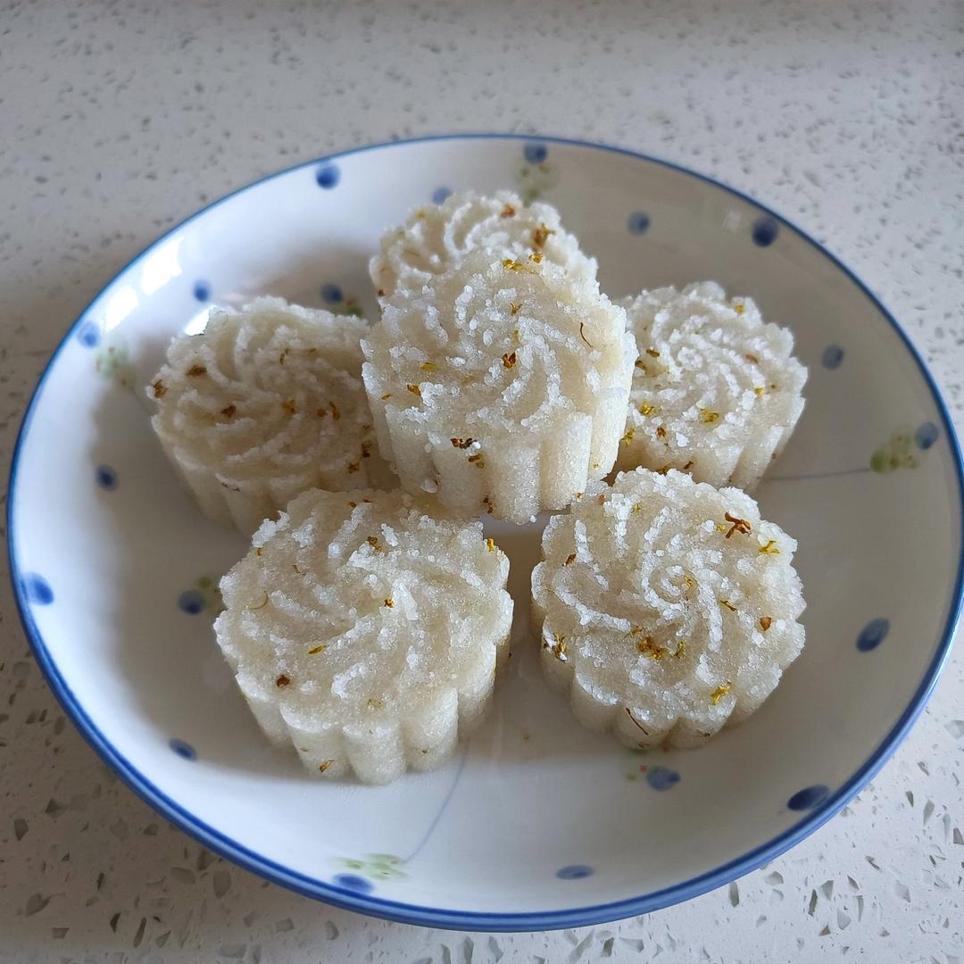 豆沙米糕（松糕）