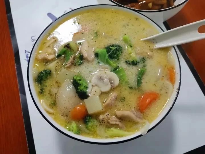 三文鱼奶油炖菜+芝士焗饭【曼食慢语】